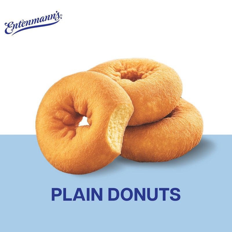 slide 3 of 15, Entenmann's Soft'ees Plain Donuts - 12ct/17oz, 12 ct; 17 oz