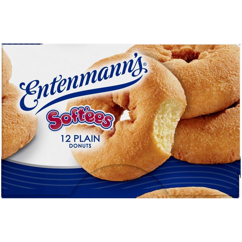 slide 10 of 15, Entenmann's Soft'ees Plain Donuts - 12ct/17oz, 12 ct; 17 oz