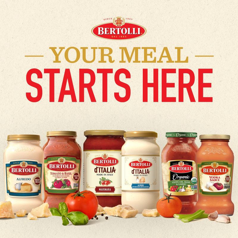 slide 7 of 8, Bertolli Garlic Alfredo Sauce with Aged Parmesan Cheese - 15oz, 15 oz