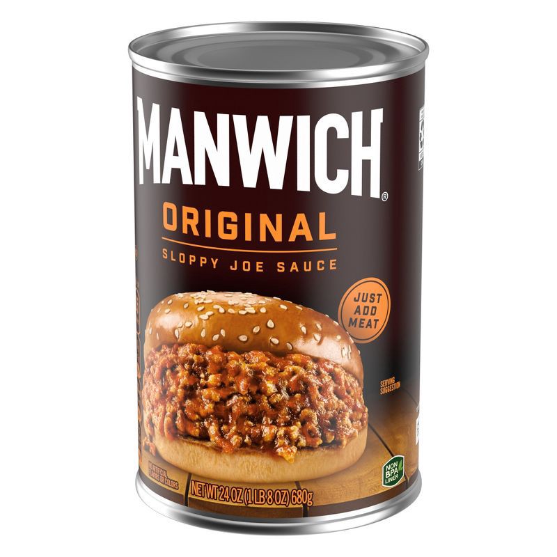 slide 2 of 5, Manwich Orginal Sloppy Joe Sauce - 24oz, 24 oz