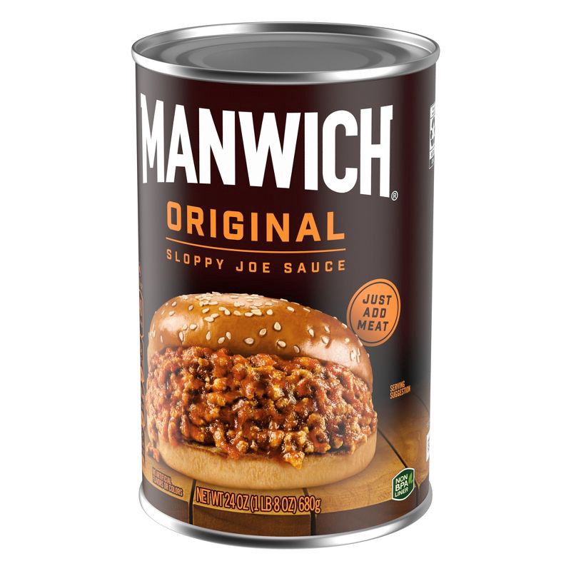 slide 3 of 5, Manwich Orginal Sloppy Joe Sauce - 24oz, 24 oz