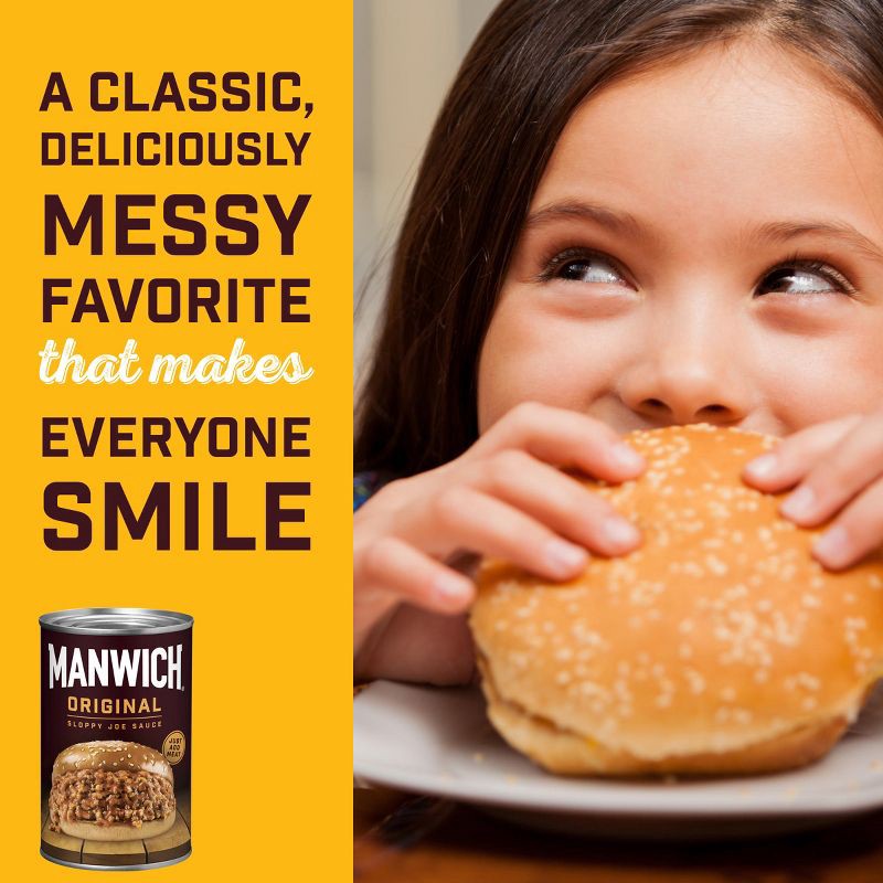 slide 4 of 5, Manwich Orginal Sloppy Joe Sauce - 24oz, 24 oz