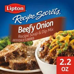 Lipton Mixes Lipton Recipe Secrets Beefy Onion Soup & Dip Mix - 2.2oz/2pk