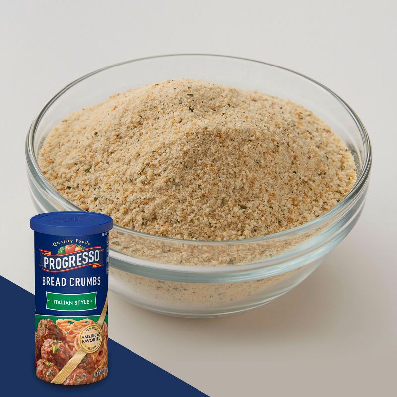 slide 3 of 9, Progresso Italian Style Bread Crumbs 15oz, 15 oz