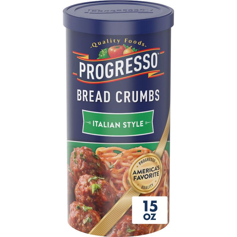 slide 8 of 9, Progresso Italian Style Bread Crumbs 15oz, 15 oz