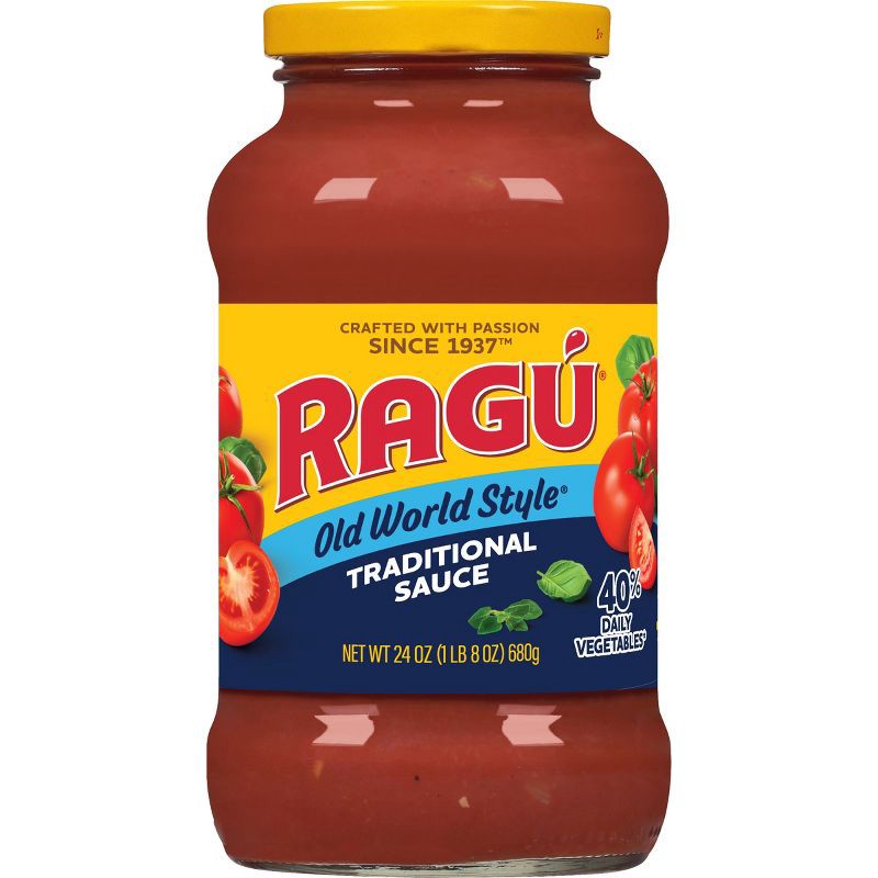 slide 1 of 6, Ragu Old World Style Traditional Sauce - 24oz, 24 oz