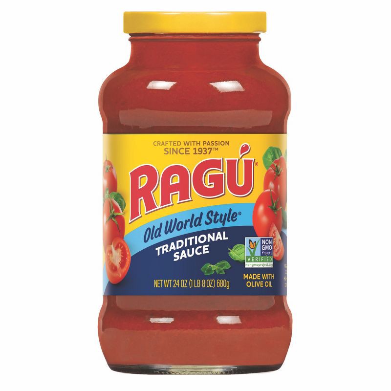 slide 1 of 8, Ragu Old World Style Traditional Sauce - 24oz, 24 oz