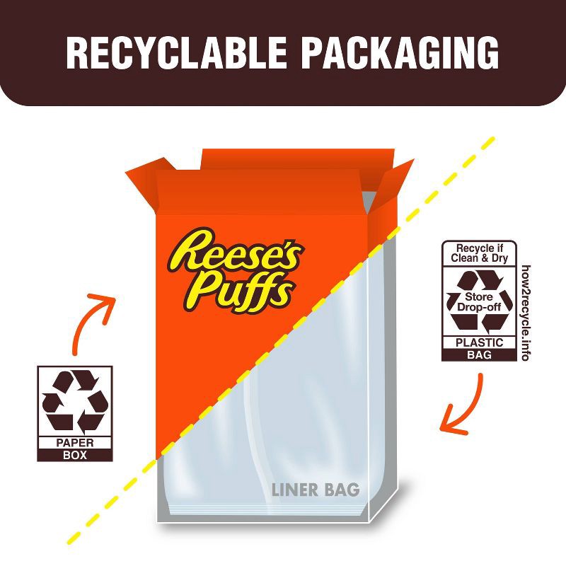 slide 7 of 7, Reese's Puffs Breakfast Cereal - 11.5oz - General Mills, 11.5 oz