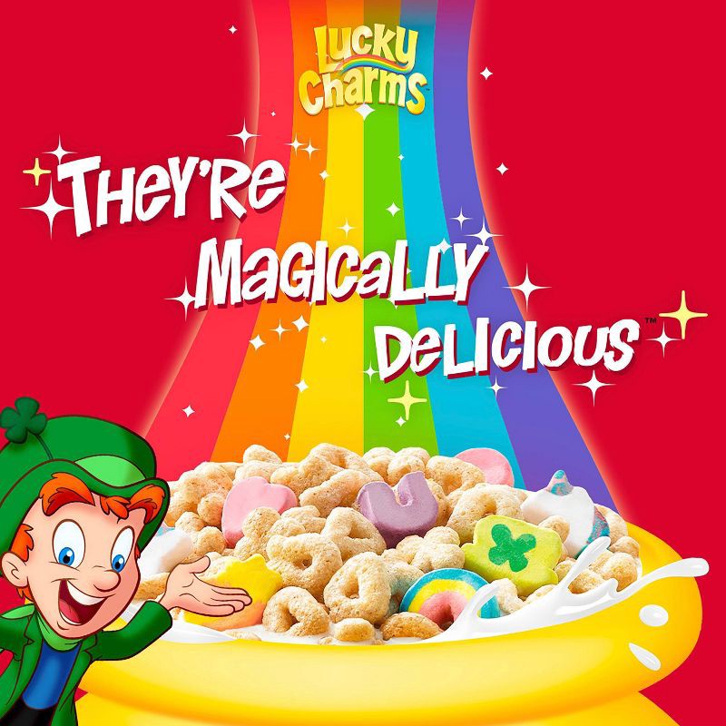 slide 2 of 11, Lucky Charms Original Breakfast Cereal - 10.5oz - General Mills, 10.5 oz