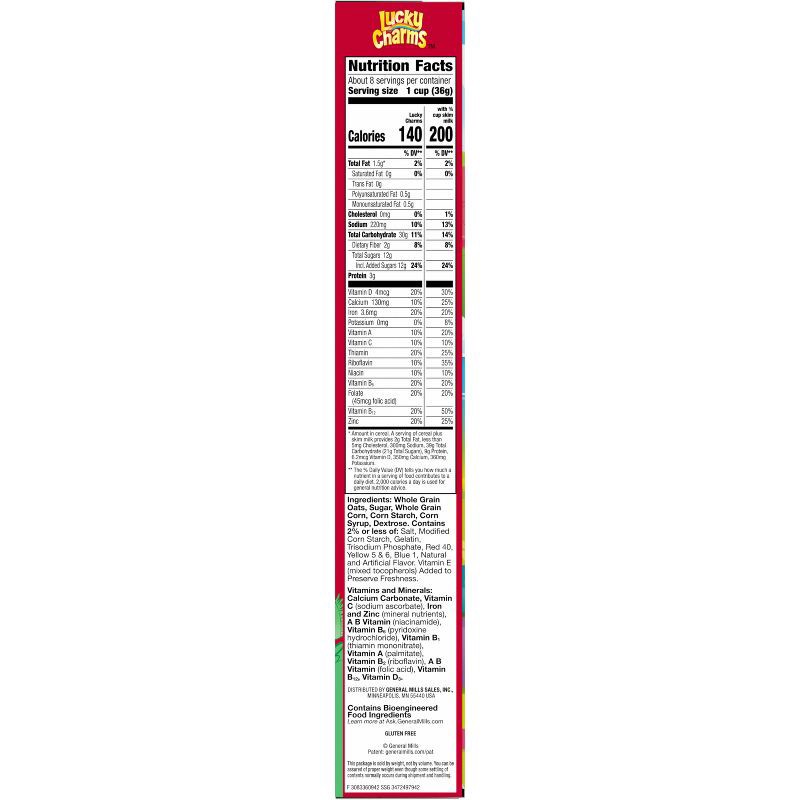 slide 10 of 11, Lucky Charms Original Breakfast Cereal - 10.5oz - General Mills, 10.5 oz