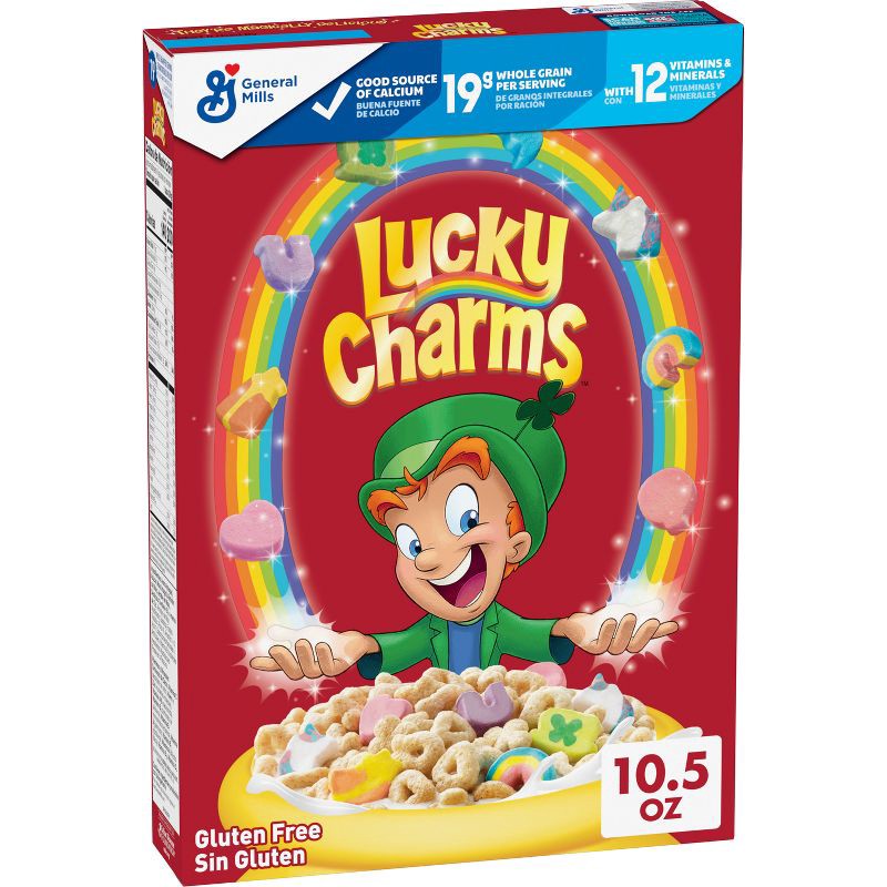 slide 1 of 11, Lucky Charms Original Breakfast Cereal - 10.5oz - General Mills, 10.5 oz