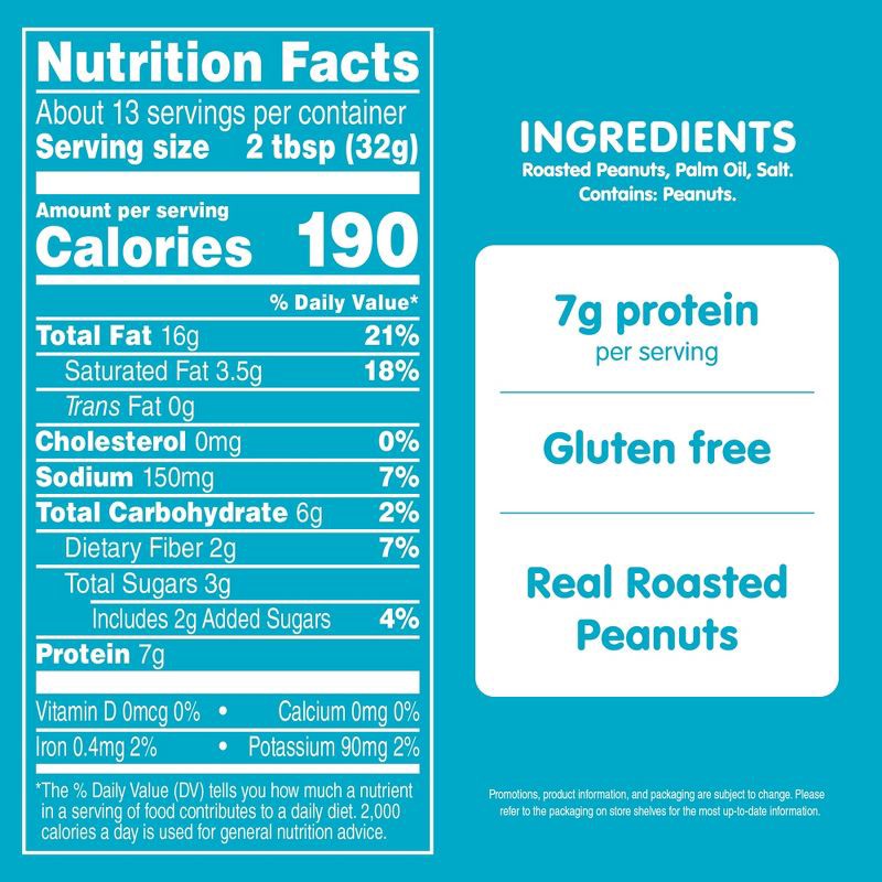 slide 4 of 13, Skippy Natural Creamy Peanut Butter - 15oz, 15 oz