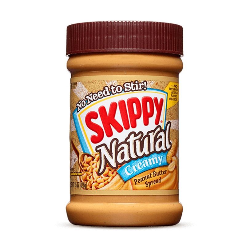 slide 3 of 13, Skippy Natural Creamy Peanut Butter - 15oz, 15 oz