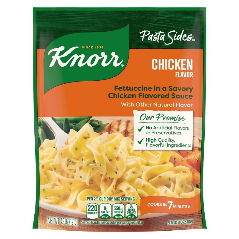 slide 1 of 8, Knorr Pasta Sides Chicken Flavor - 4.3oz, 4.3 oz