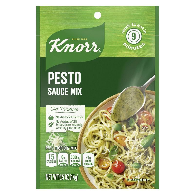 slide 2 of 9, Knorr Pasta Sauce Mix Pesto - 0.5oz, 0.5 oz