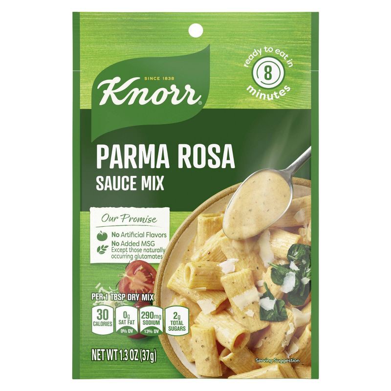 slide 2 of 12, Knorr Parma Rosa Pasta Sauce Mix Creamy Tomato - 1.3oz, 1.3 oz