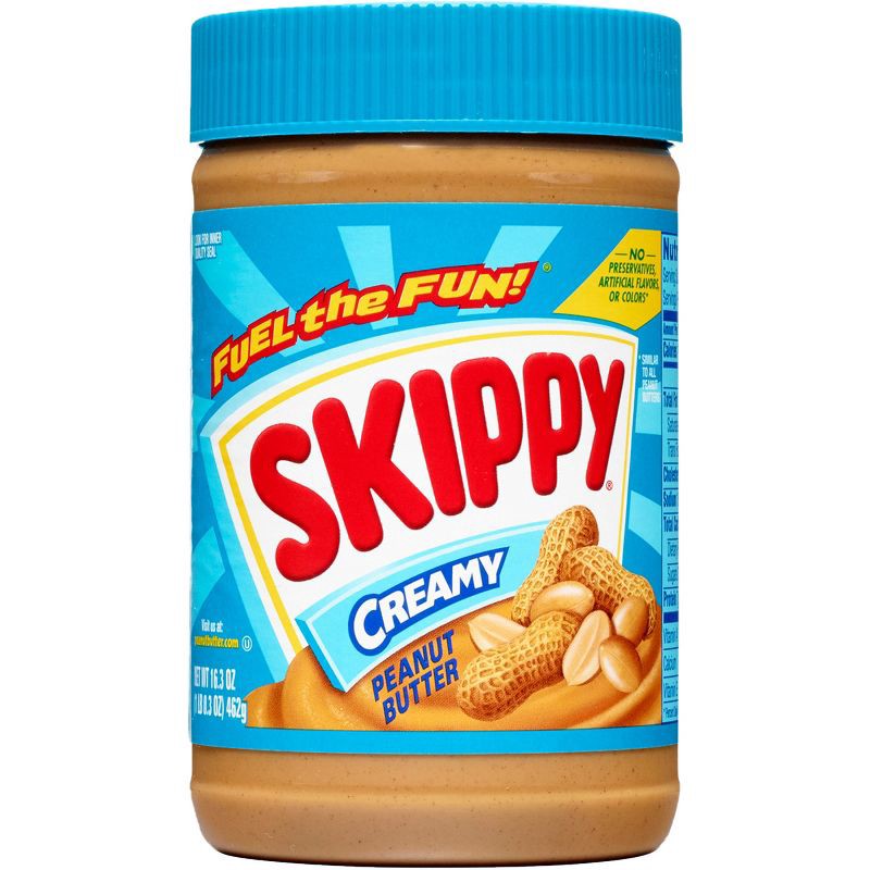 slide 5 of 16, Skippy Creamy Peanut Butter - 16.3oz, 16.3 oz