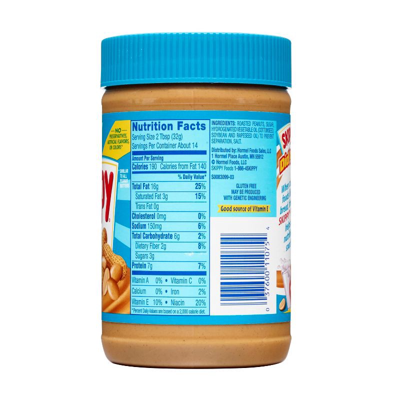 slide 6 of 16, Skippy Creamy Peanut Butter - 16.3oz, 16.3 oz