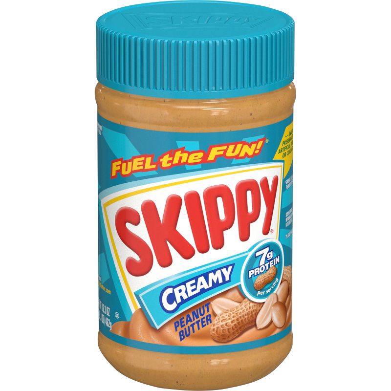 slide 1 of 16, Skippy Creamy Peanut Butter - 16.3oz, 16.3 oz