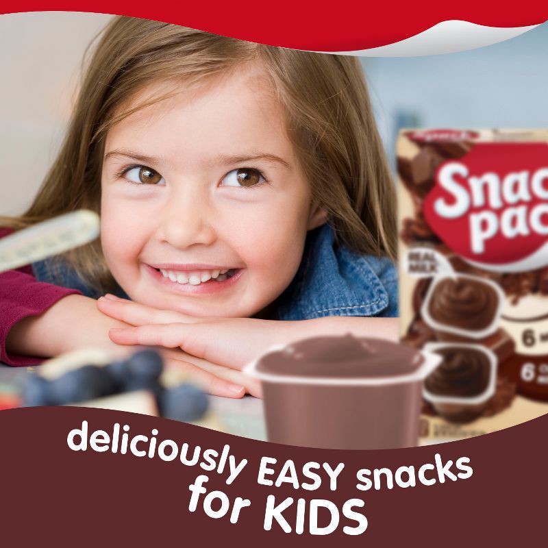 slide 5 of 5, Snack Pack Chocolate Fudge & Milk Chocolate Swirl Pudding - 39oz/12ct, 39 oz, 12 ct