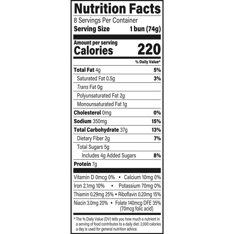 slide 4 of 10, Oroweat Premium Golden Seeded Sliced Buns - 21oz/8ct, 21 oz, 8 ct