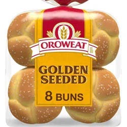 Oroweat Premium Golden Seeded Sliced Buns - 21oz/8ct