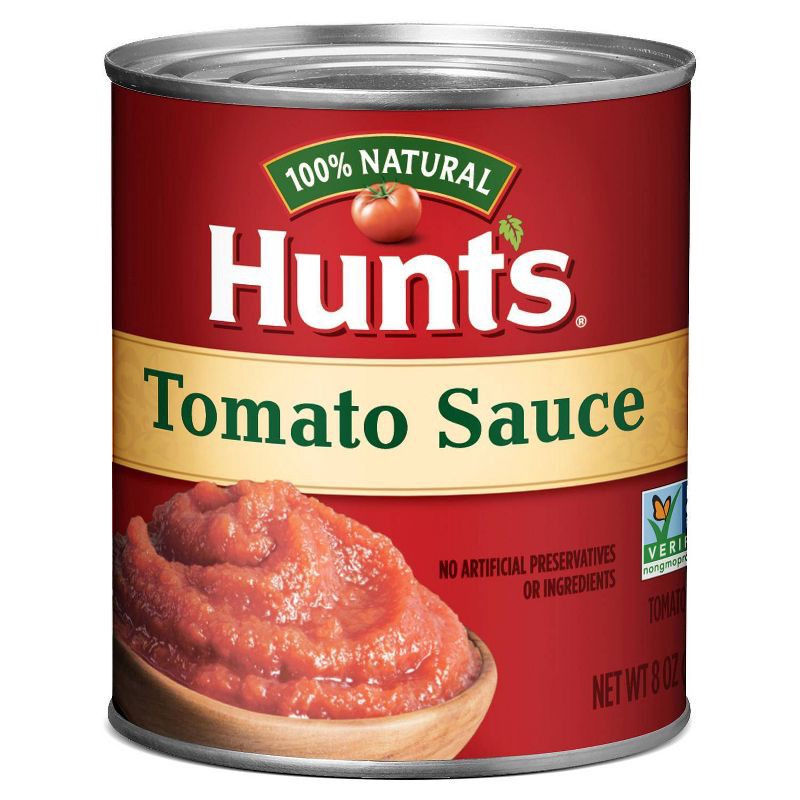 slide 1 of 5, Hunt's 100% Natural Tomato Sauce - 8oz, 8 oz