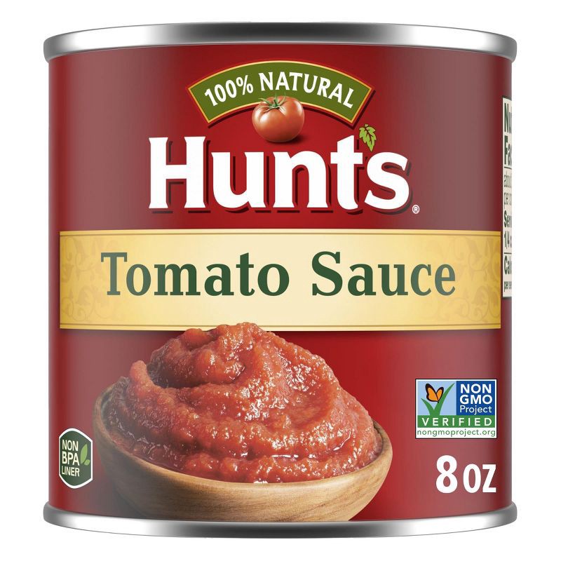 slide 1 of 6, Hunt's 100% Natural Tomato Sauce - 8oz, 8 oz