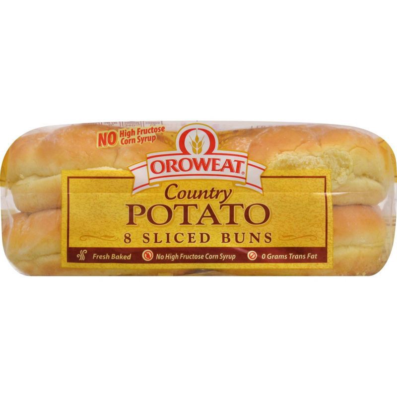 slide 8 of 9, Oroweath Potato Hamburger Buns - 21oz/8ct, 21 oz, 8 ct