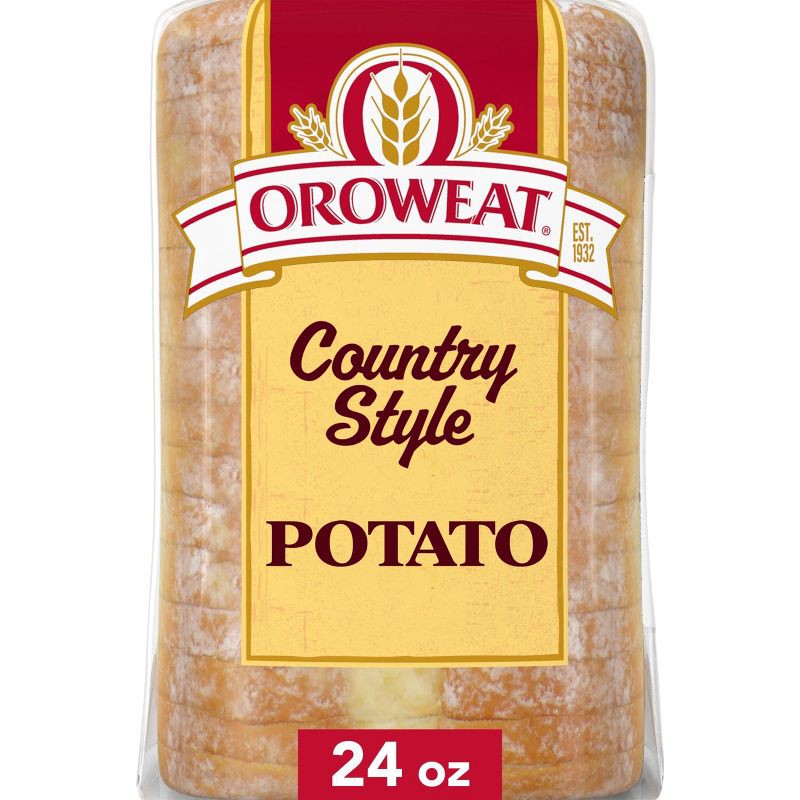 slide 1 of 13, Oroweat Country Style Potato Bread - 24oz, 24 oz