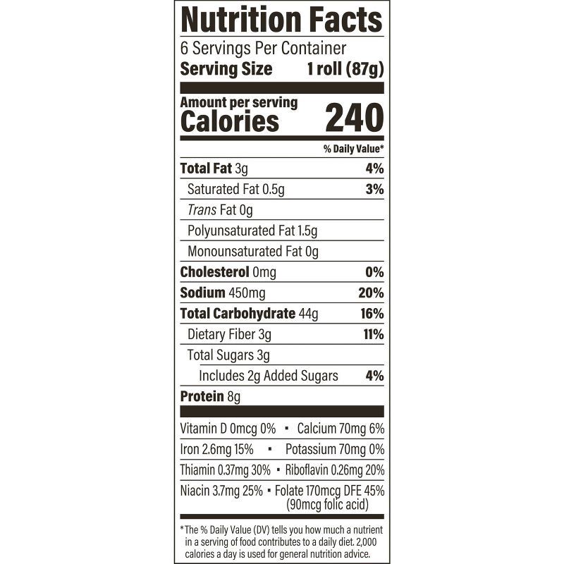 slide 6 of 8, Francisco Sweet French Sandwich Rolls - 1lbs/6ct, 6 ct; 1 lb