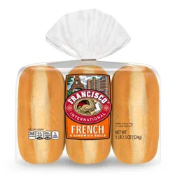 Francisco Sweet French Sandwich Rolls - 1lbs/6ct