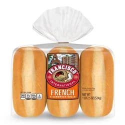 Francisco Sweet French Sandwich Rolls - 1lbs/6ct
