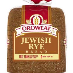 Oroweat Jewish Rye Bread - 16oz