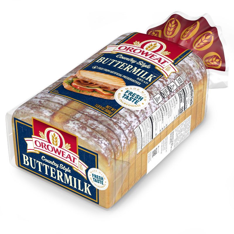 slide 10 of 10, Oroweat Country Buttermilk Bread - 24oz, 24 oz