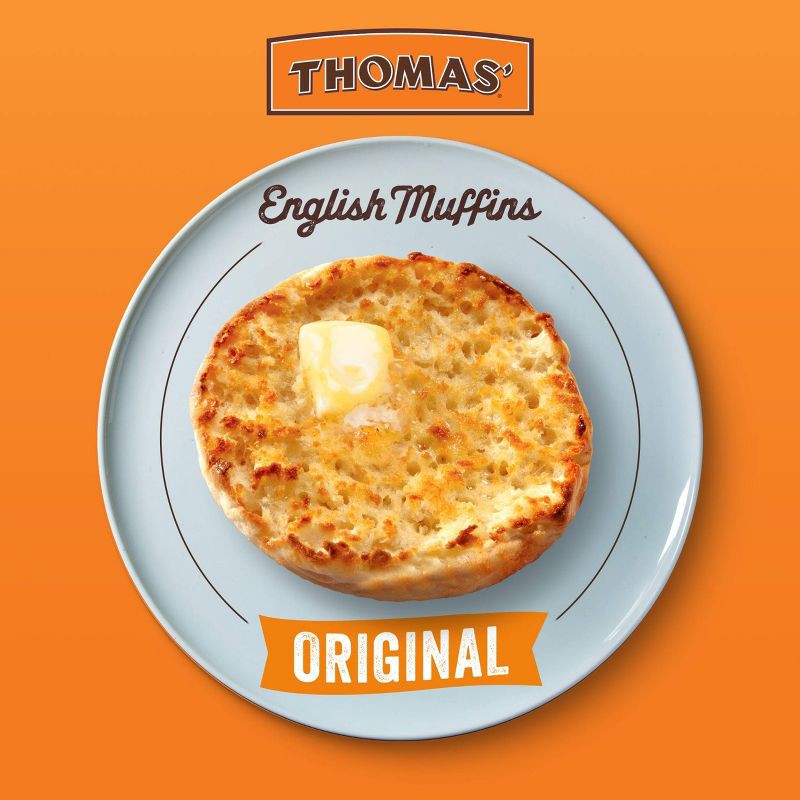slide 3 of 12, Thomas' Regular English Muffins - 13oz/6ct, 6 ct; 13 oz