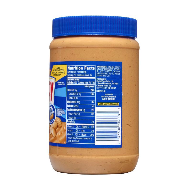 slide 2 of 13, Skippy Chunky Peanut Butter - 40oz, 40 oz