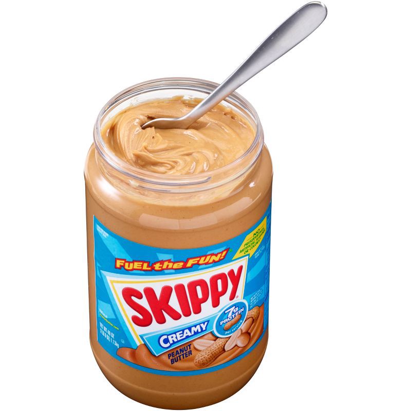 slide 5 of 11, Skippy Creamy Peanut Butter - 40oz, 40 oz