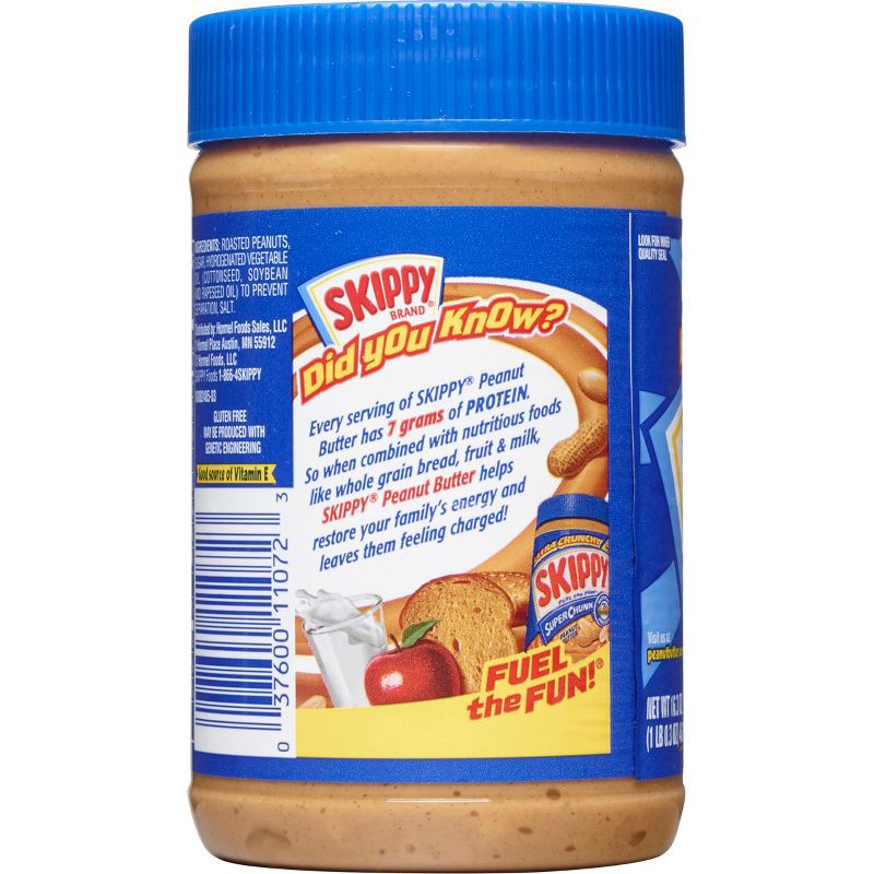 slide 2 of 12, Skippy Chunky Peanut Butter - 16.3oz, 16.3 oz