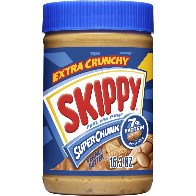 slide 5 of 12, Skippy Chunky Peanut Butter - 16.3oz, 16.3 oz