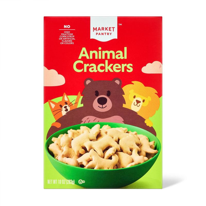 slide 1 of 3, Animal Crackers - 10oz - Market Pantry™, 10 oz