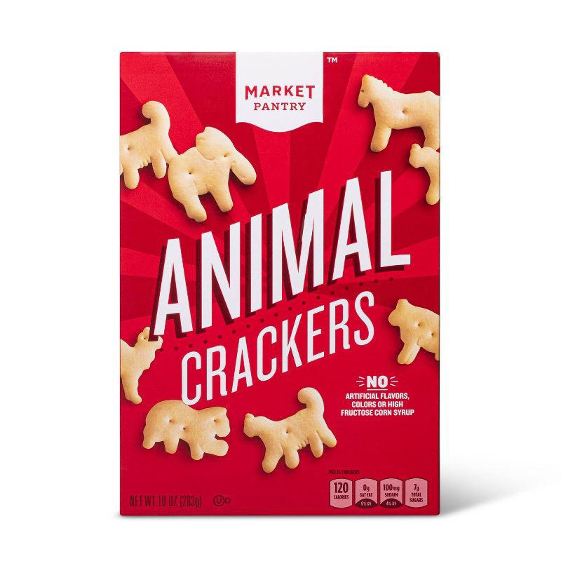 slide 1 of 3, Animal Crackers - 10oz - Market Pantry™, 10 oz