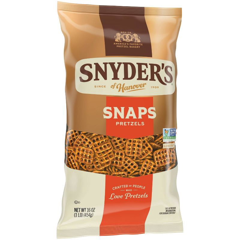 slide 4 of 5, Snyder's of Hanover Pretzel Snaps Family Size - 16oz, 16 oz
