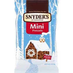 Snyder's of Hanover Pretzels Mini Pretzels Family Size - 16oz