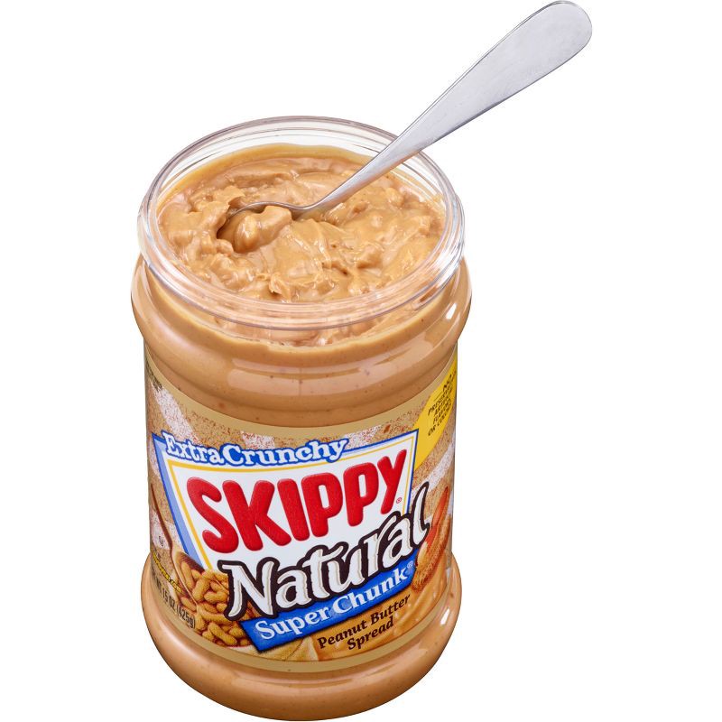 slide 2 of 13, Skippy Natural Super Chunk Peanut Butter - 15oz, 15 oz