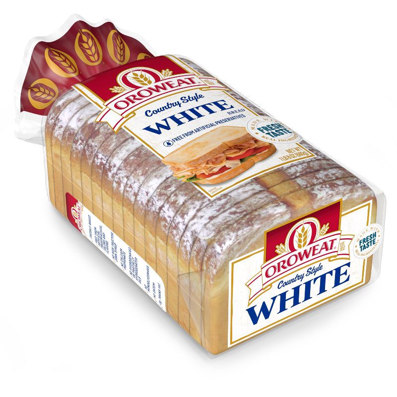 slide 9 of 18, Oroweat Country White Bread - 24oz, 24 oz