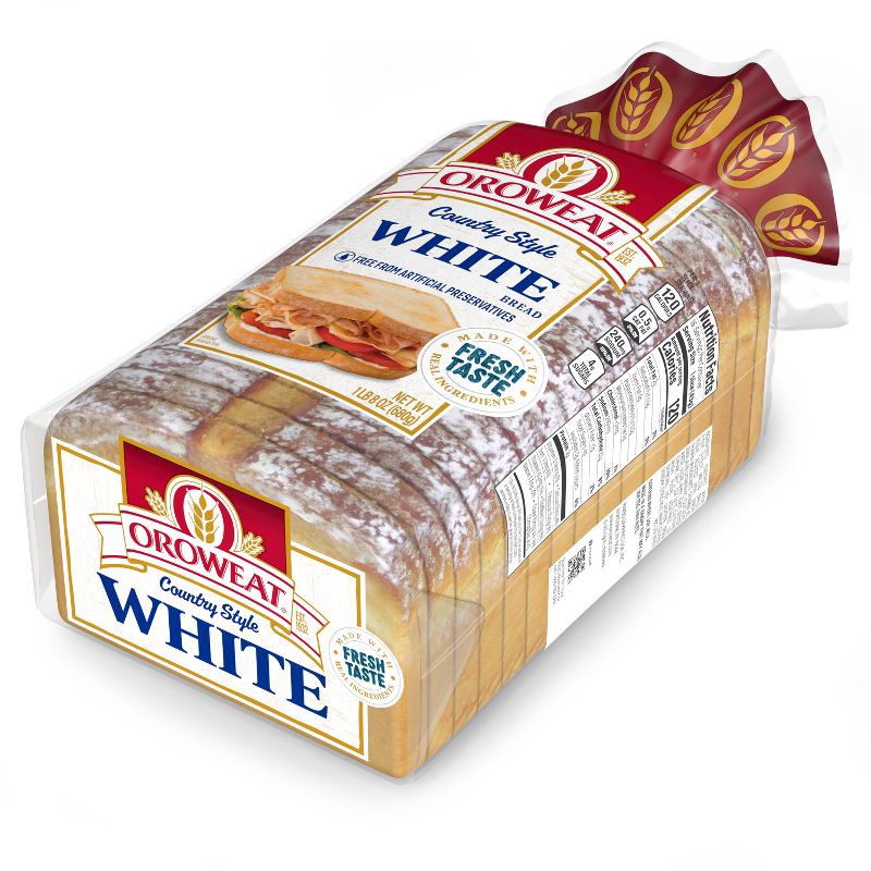 slide 10 of 18, Oroweat Country White Bread - 24oz, 24 oz