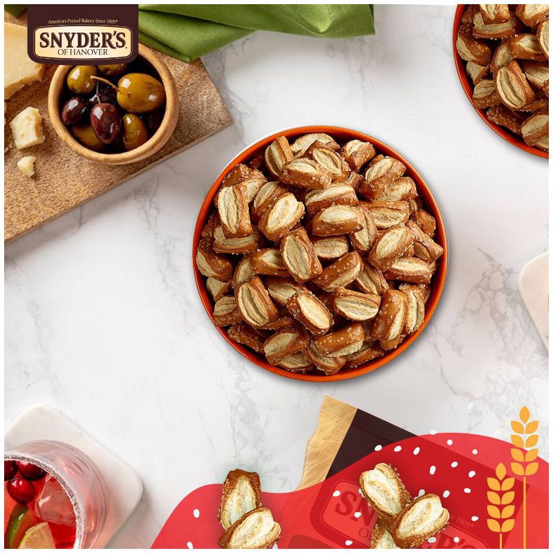 slide 3 of 9, Snyder's of Hanover Pretzels Sourdough Nibblers Family Size - 16oz, 16 oz