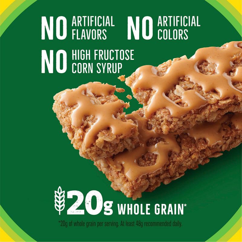 slide 5 of 8, Nature Valley Crunchy Peanut Butter Granola Bars - 6ct/8.94oz, 6 ct, 8.94 oz