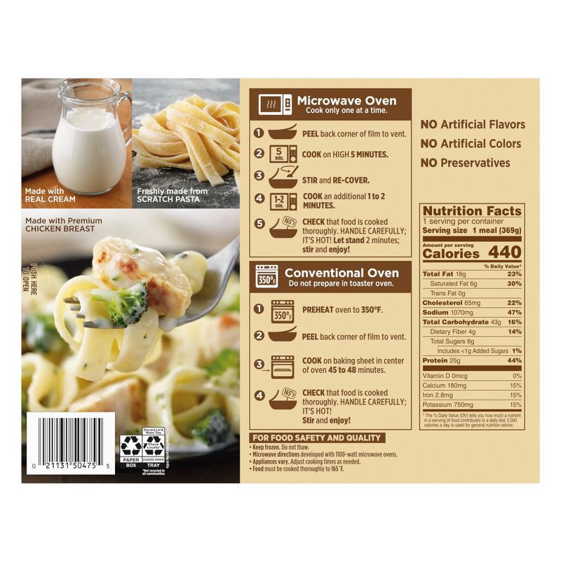 slide 6 of 6, Marie Callender's Frozen Fettucini with Chicken & Broccoli - 13oz, 13 oz